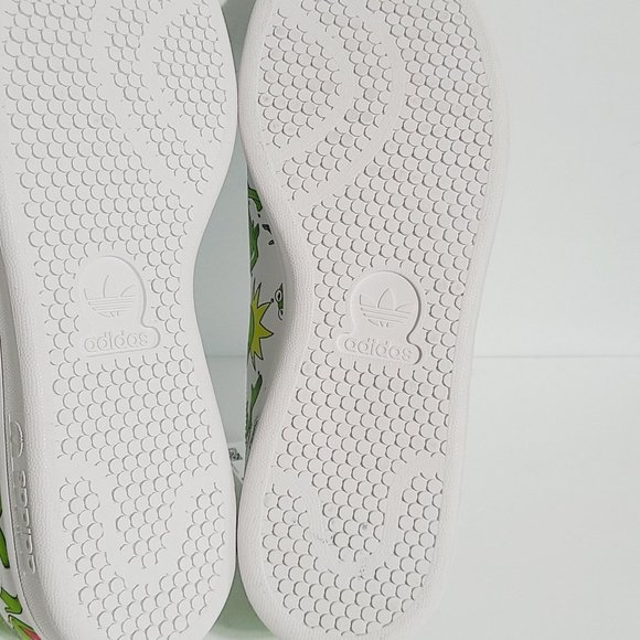 NEW Adidas Stan Smith Disney Kermit The Frog The Muppets Shoes FZ2707 Size 8 - Picture 9 of 10